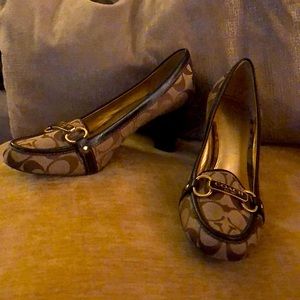 Coach Casual Heels Like New